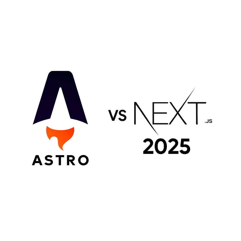 Comparación de frameworks Astro y Next.js para desarrollo web