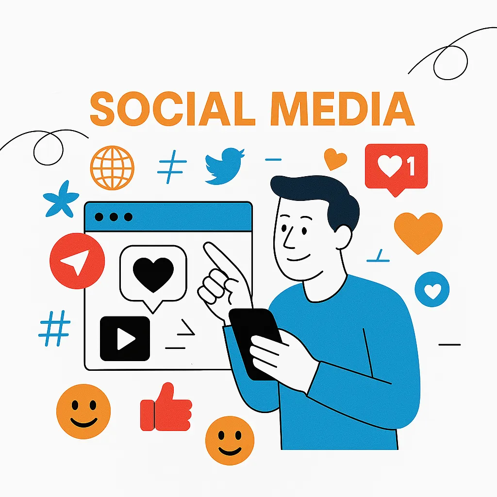 Small business owner planning digital marketing strategy